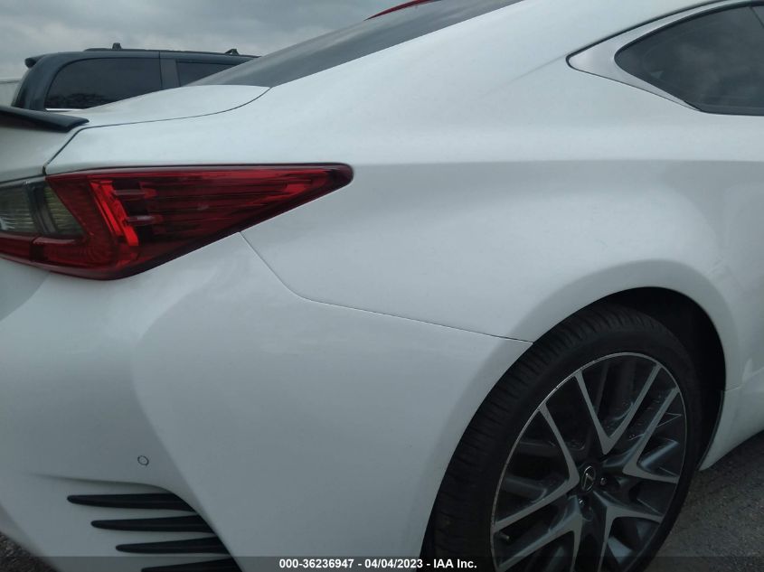 2016 LEXUS RC 350 - JTHSE5BC3G5006546