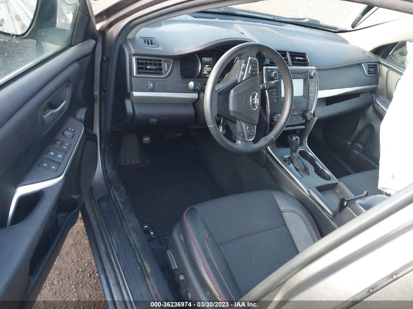 2017 TOYOTA CAMRY XLE/SE/LE/XSE - 4T1BF1FK3HU340121