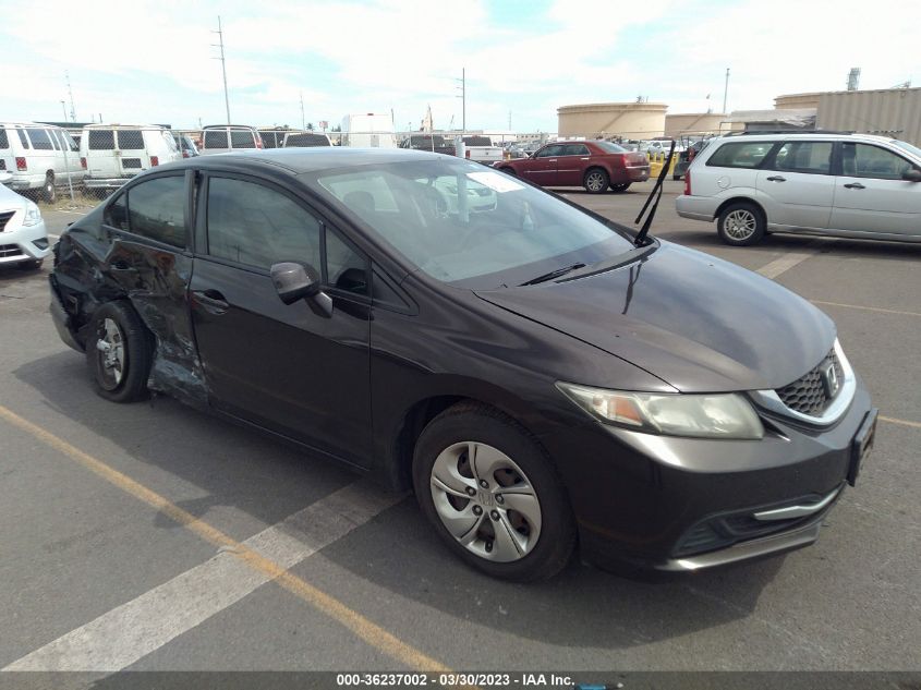 2013 HONDA CIVIC SDN LX - 2HGFB2F50DH577830
