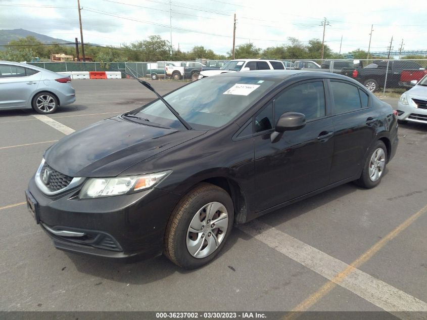 2013 HONDA CIVIC SDN LX - 2HGFB2F50DH577830