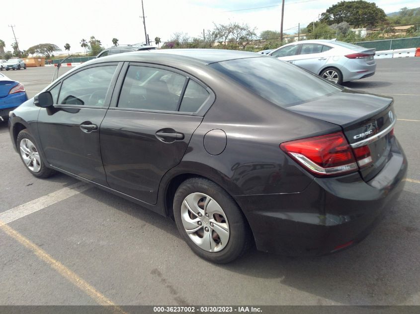 2013 HONDA CIVIC SDN LX - 2HGFB2F50DH577830