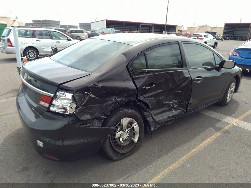 2013 HONDA CIVIC SDN LX - 2HGFB2F50DH577830