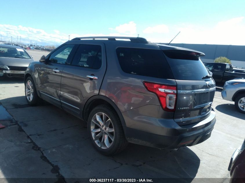 2013 FORD EXPLORER LIMITED - 1FM5K8F88DGA21828