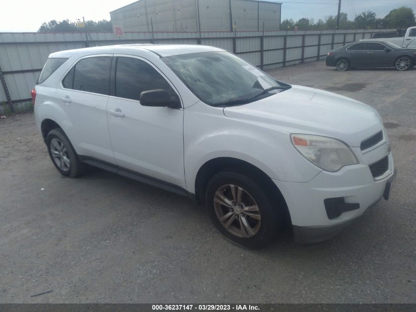 2013 CHEVROLET EQUINOX LS - 1GNALBEK6DZ108018