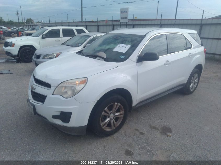 2013 CHEVROLET EQUINOX LS - 1GNALBEK6DZ108018