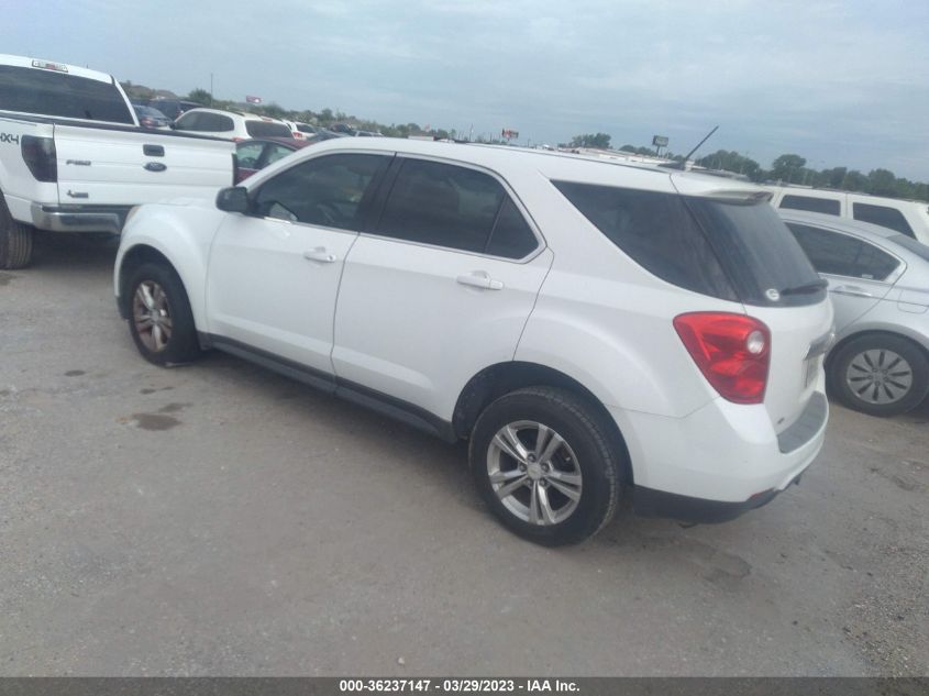 2013 CHEVROLET EQUINOX LS - 1GNALBEK6DZ108018