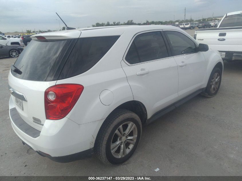 2013 CHEVROLET EQUINOX LS - 1GNALBEK6DZ108018