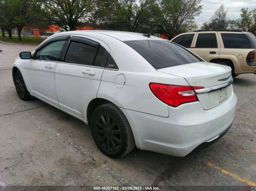 2013 CHRYSLER 200 TOURING - 1C3CCBBB1DN538623
