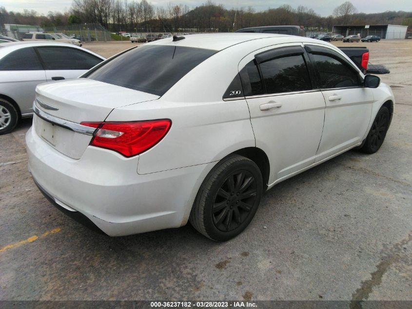 2013 CHRYSLER 200 TOURING - 1C3CCBBB1DN538623