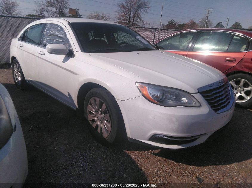 2013 CHRYSLER 200 LX - 1C3CCBAG3DN743079