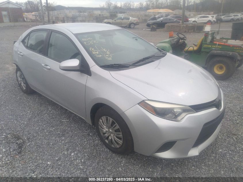 2014 TOYOTA COROLLA LE - 2T1BURHE2EC181665