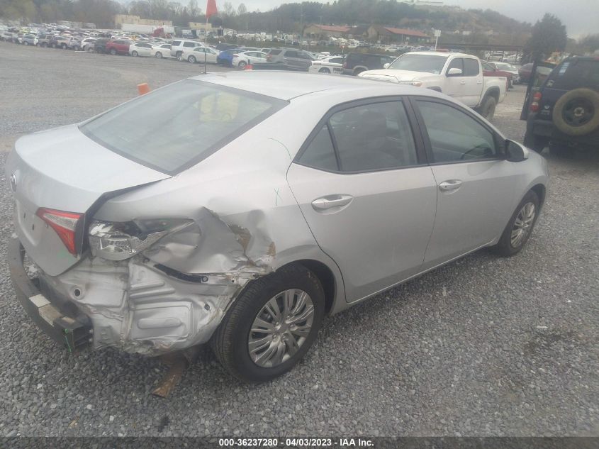 2014 TOYOTA COROLLA LE - 2T1BURHE2EC181665