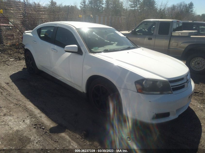 2014 DODGE AVENGER SXT - 1C3CDZCB1EN145923
