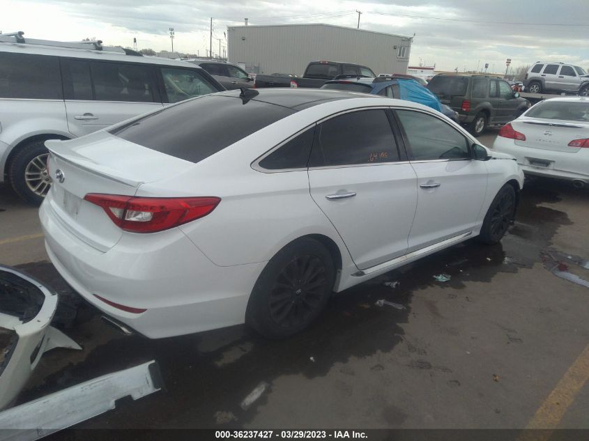 2015 HYUNDAI SONATA 2.4L LIMITED - 5NPE34AF3FH225676