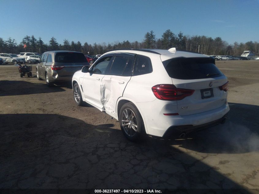 2020 BMW X3 XDRIVE30E - 5UXTS1C01L9D42096