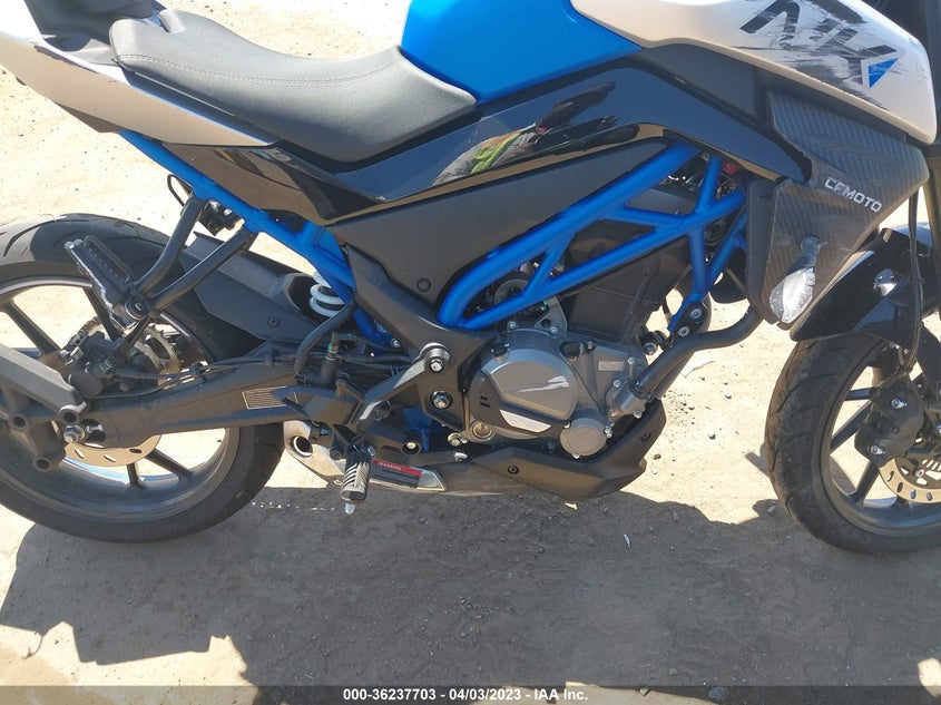 VIN LCEPDPL17N6001599 2022 CF MOTO 300NK