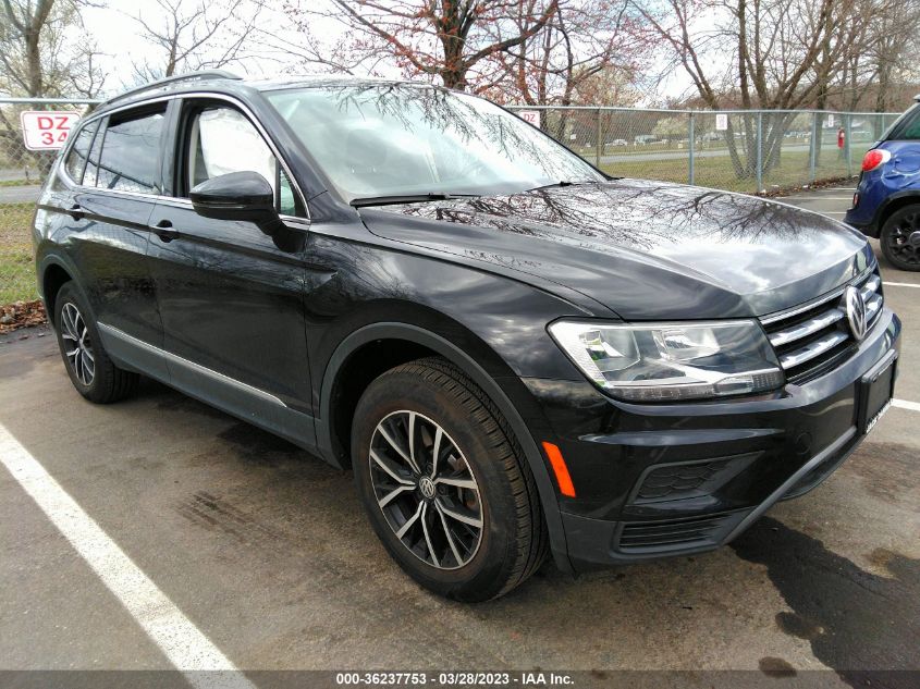 2021 VOLKSWAGEN TIGUAN SE/SE R-LINE BLACK/SEL - 3VV2B7AX9MM124358