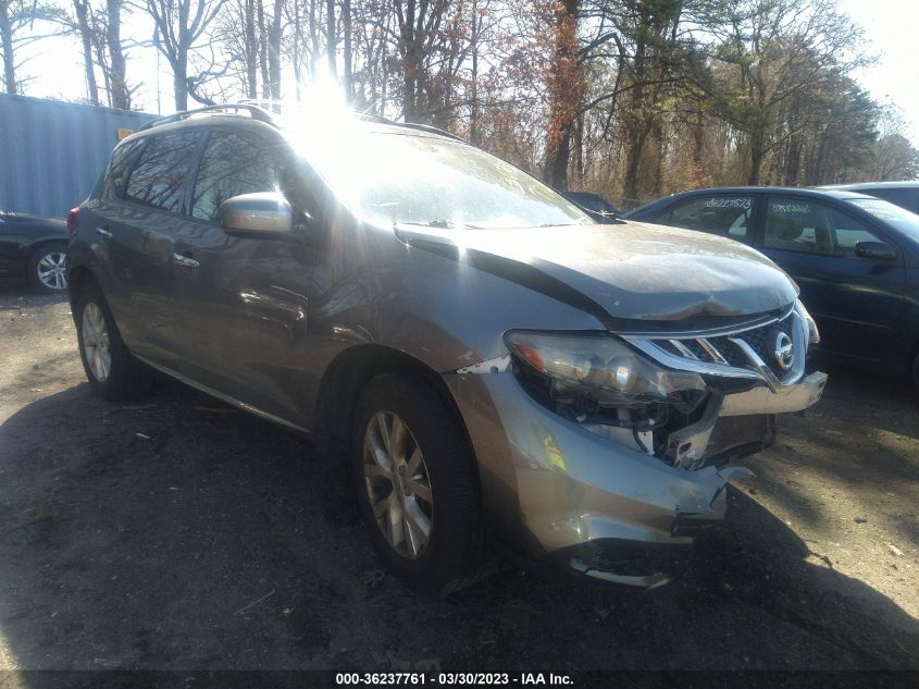 2013 NISSAN MURANO SL - JN8AZ1MW0DW322014