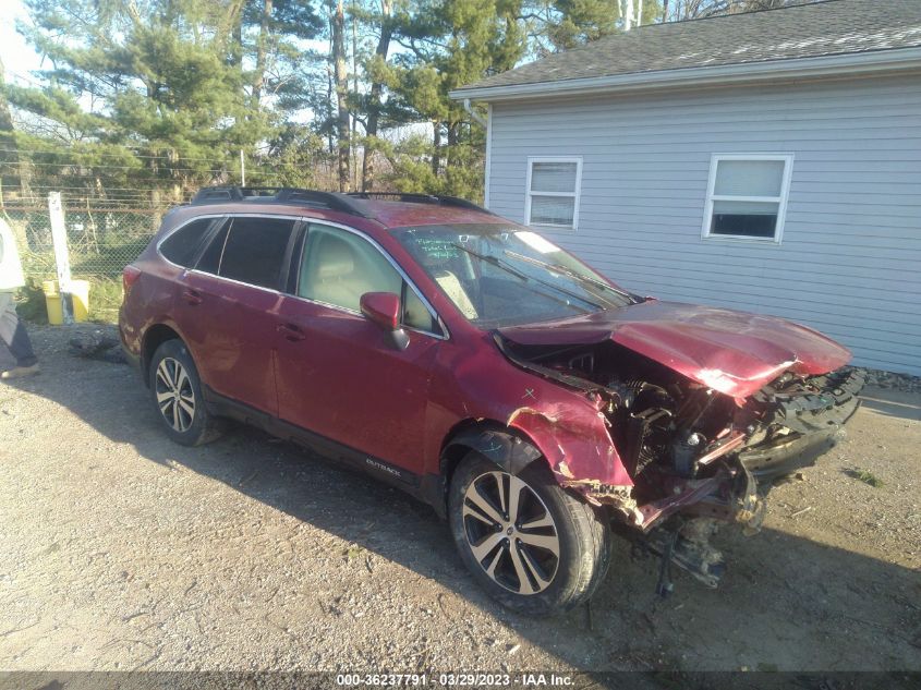 2019 SUBARU OUTBACK LIMITED - 4S4BSAJC0K3376860