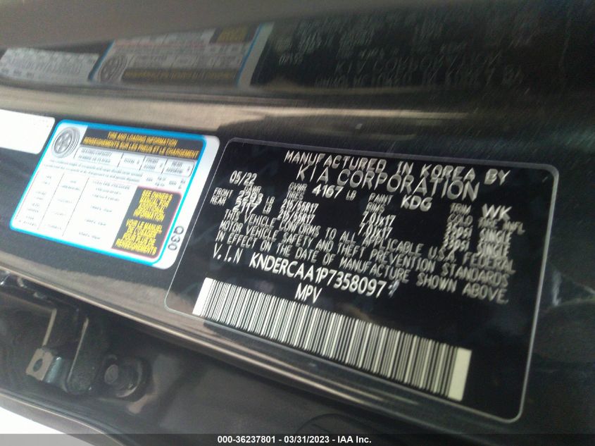 2023 KIA SELTOS EX - KNDERCAA1P7358097