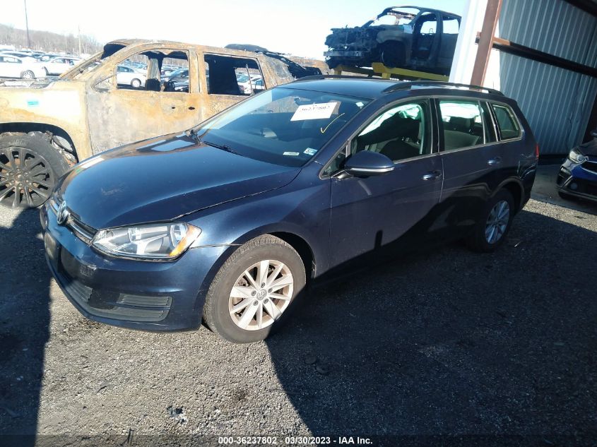 2016 VOLKSWAGEN GOLF SPORTWAGEN TSI S 3VWC17AU2GM515218