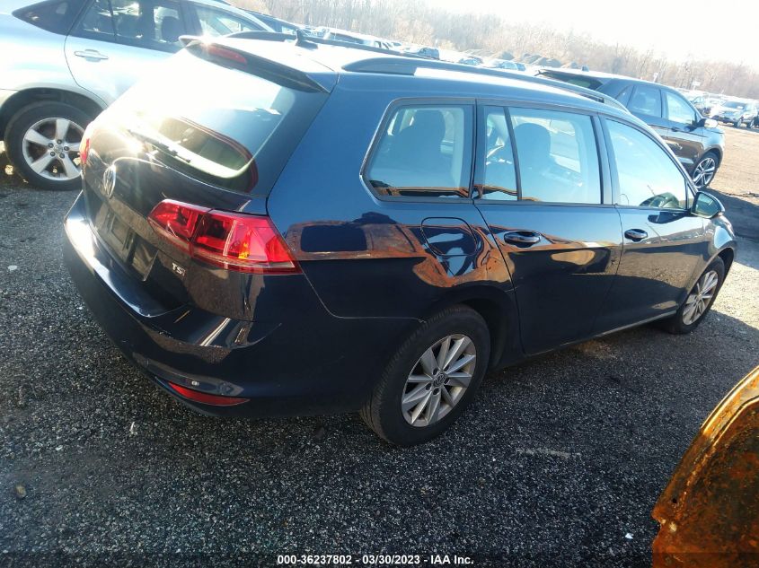 2016 VOLKSWAGEN GOLF SPORTWAGEN TSI S 3VWC17AU2GM515218