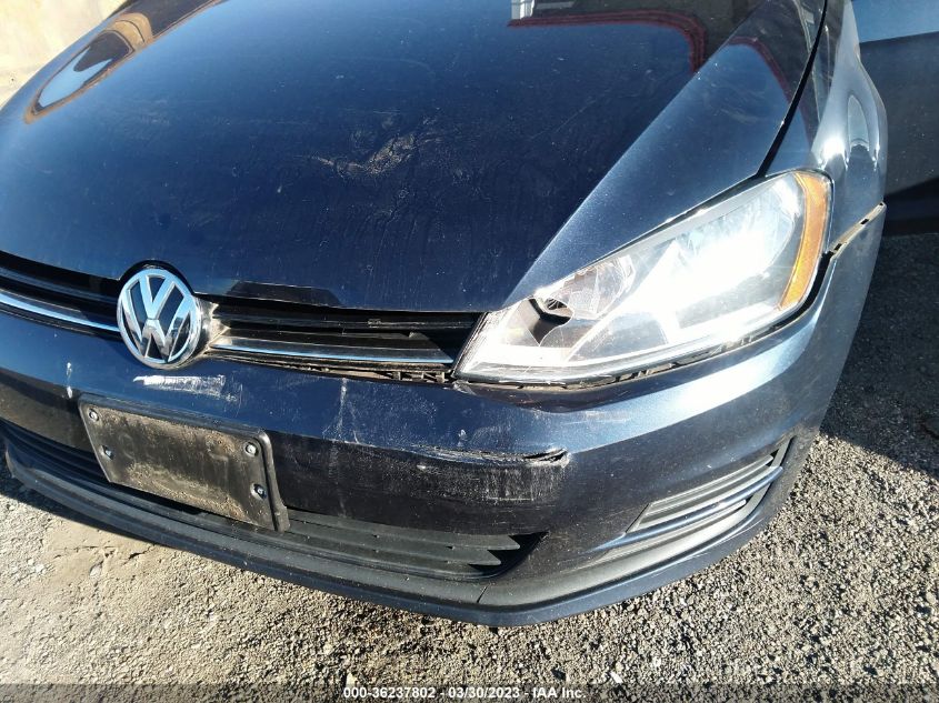 2016 VOLKSWAGEN GOLF SPORTWAGEN TSI S 3VWC17AU2GM515218