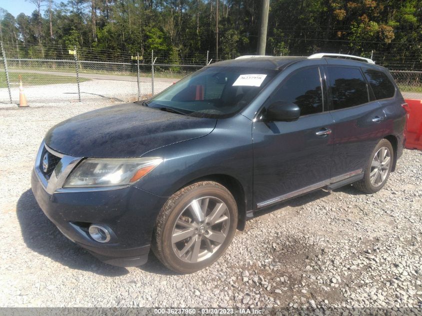 2014 NISSAN PATHFINDER S/SV/SL/PLATINUM - 5N1AR2MN2EC717139