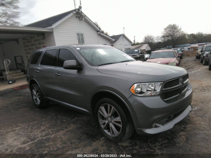 2013 DODGE DURANGO SXT - 1C4RDHAG9DC575031
