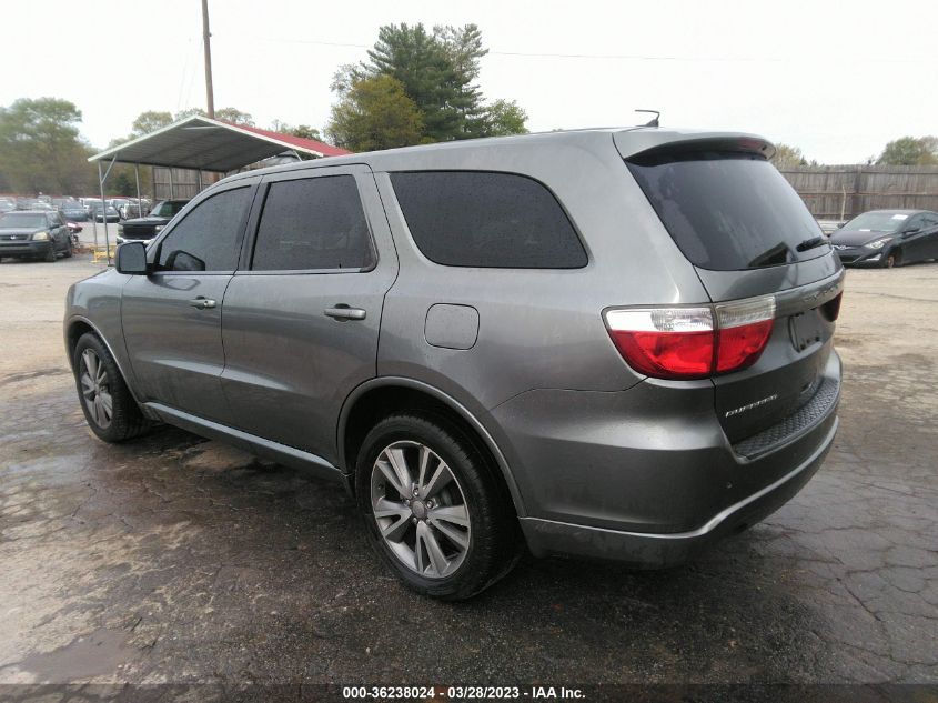 2013 DODGE DURANGO SXT - 1C4RDHAG9DC575031