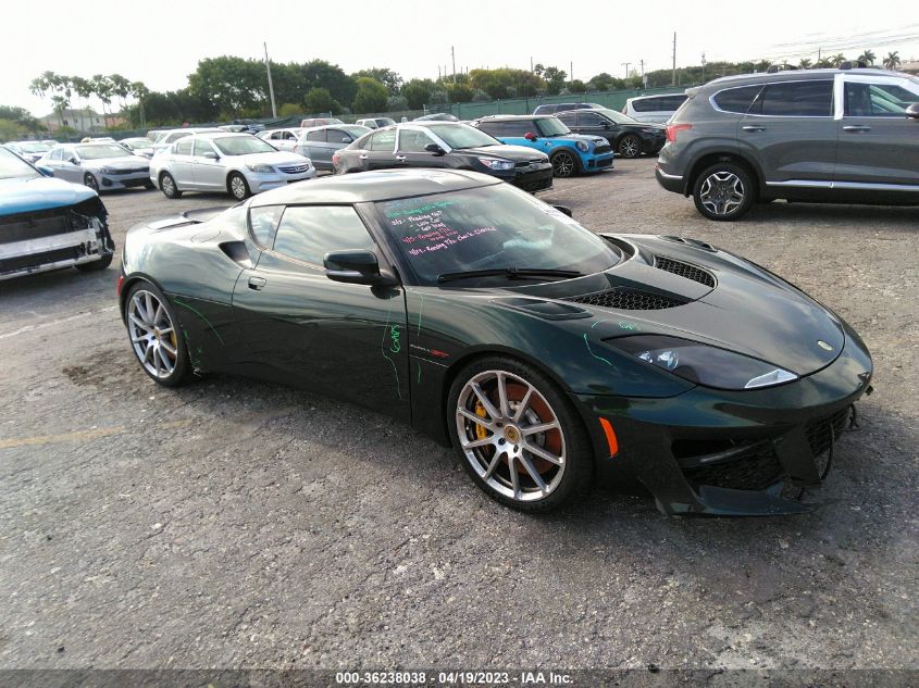 2021 LOTUS EVORA GT - SCCLMDDN2MHA20127