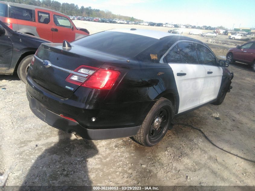 2018 FORD POLICE INTERCEPTOR SEDAN 1FAHP2MK9JG115832