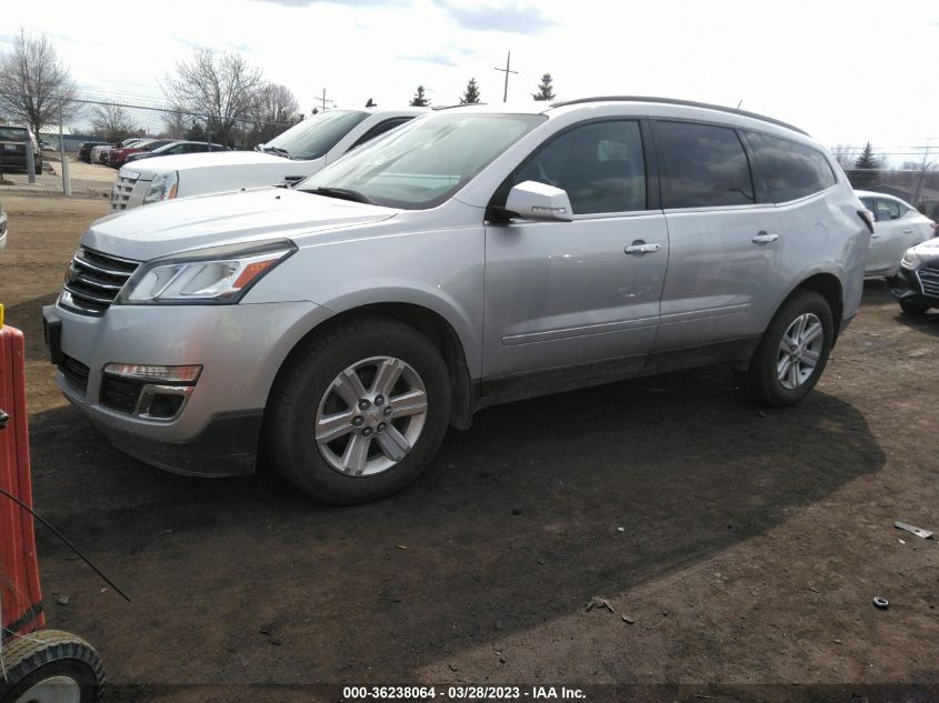 2013 CHEVROLET TRAVERSE LT - 1GNKRJKD6DJ123443