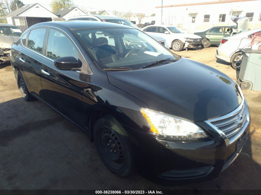 2013 NISSAN SENTRA S - 3N1AB7APXDL770446