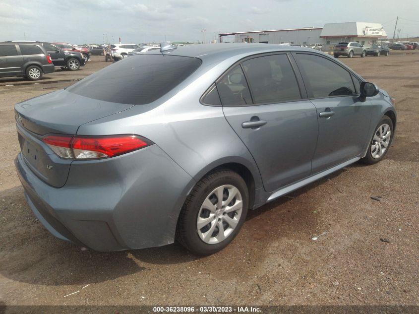 2021 TOYOTA COROLLA LE - JTDEPMAEXMJ179778