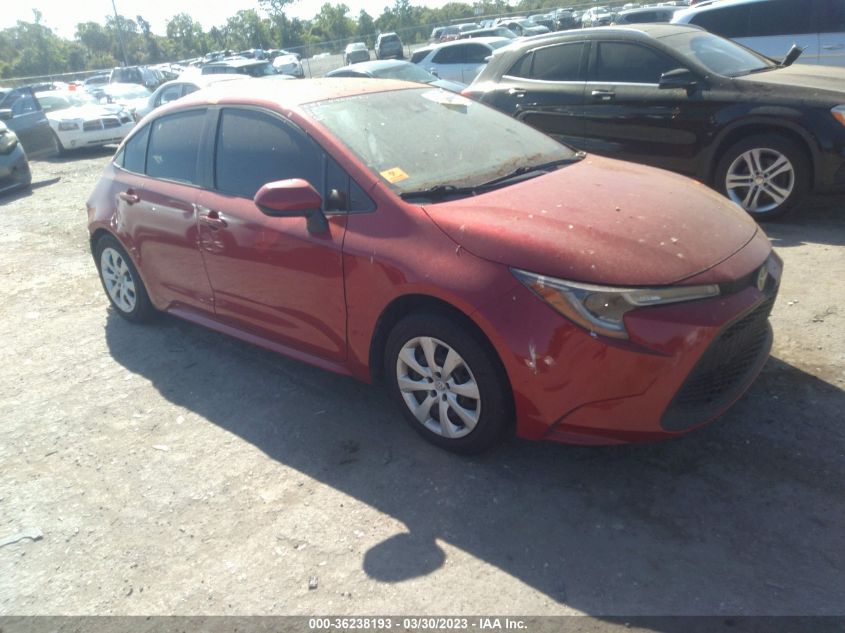 2020 TOYOTA COROLLA LE - JTDEPRAE0LJ068605