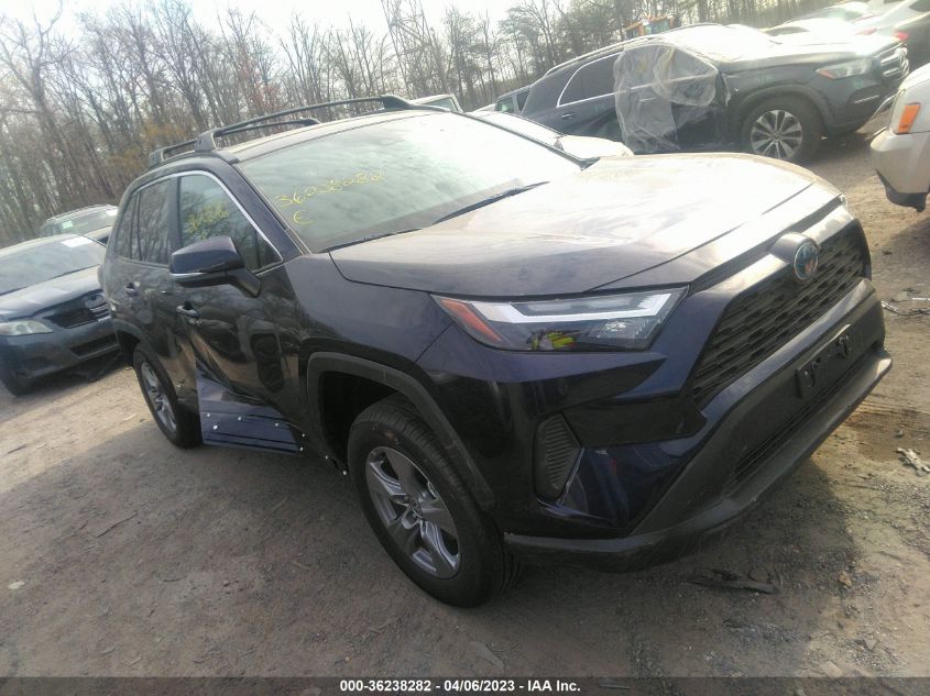 2023 TOYOTA RAV4 HYBRID XLE - 4T3RWRFV7PU084272
