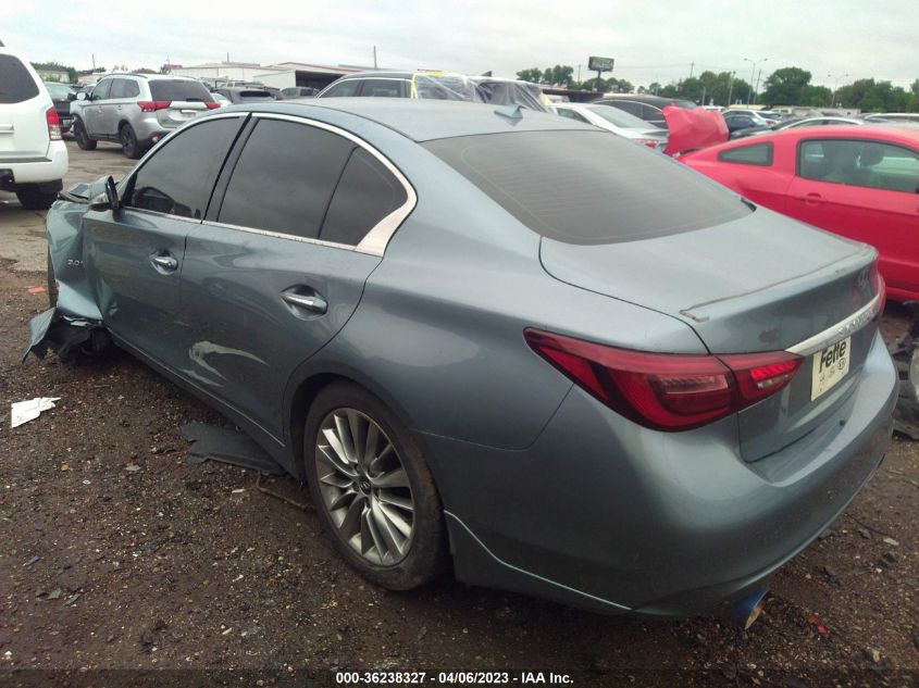 2019 INFINITI Q50 3.0T LUXE - JN1EV7AR7KM551943