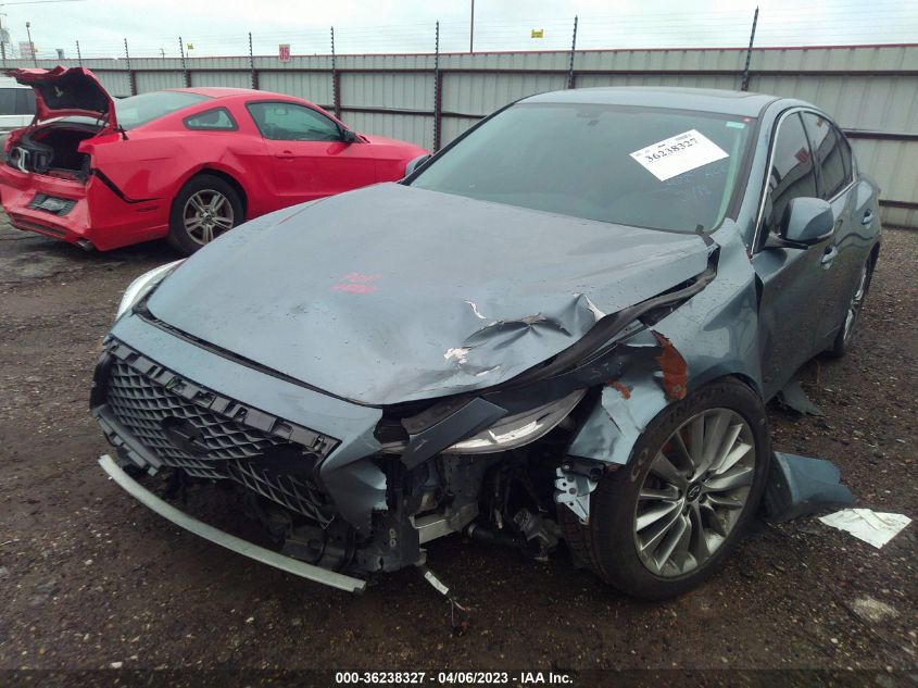 2019 INFINITI Q50 3.0T LUXE - JN1EV7AR7KM551943