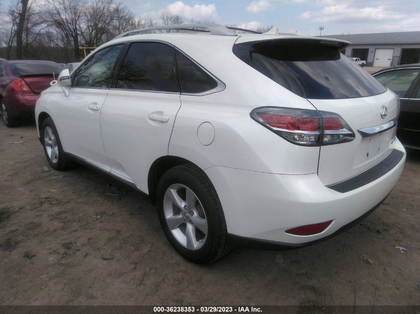 2013 LEXUS RX 350 - 2T2BK1BA7DC162441