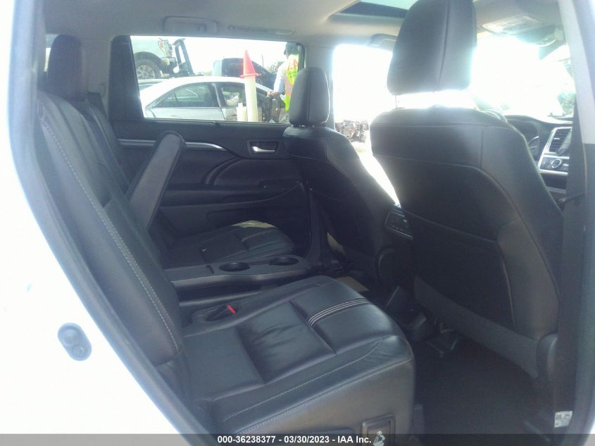 2017 TOYOTA HIGHLANDER XLE/SE - 5TDKZRFH4HS520596