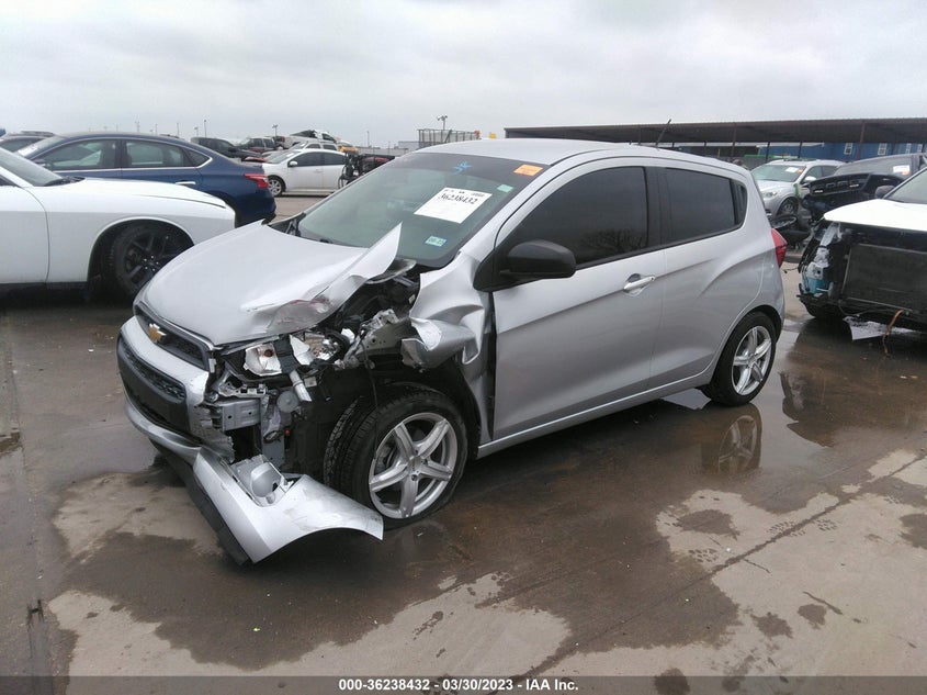 VIN KL8CB6SA1JC458171 2018 CHEVROLET SPARK LS