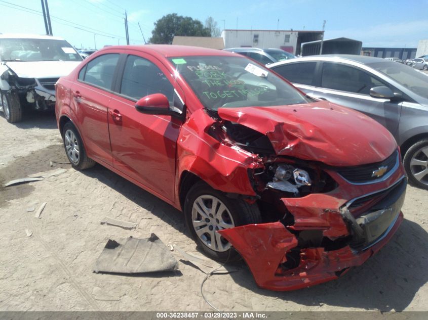 1G1JB5SB4L4105432 CHEVROLET SONIC LS 2020