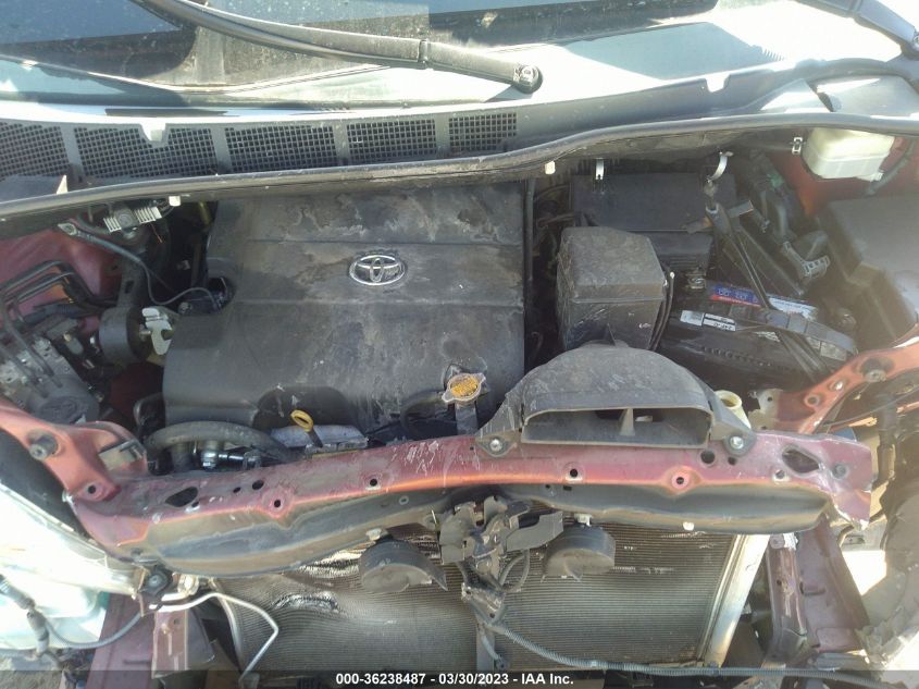 2013 TOYOTA SIENNA XLE AAS/XLE/LTD - 5TDYK3DC1DS293364