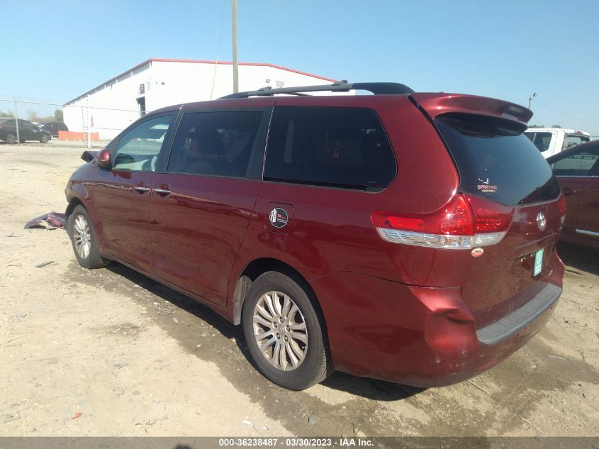 2013 TOYOTA SIENNA XLE AAS/XLE/LTD - 5TDYK3DC1DS293364