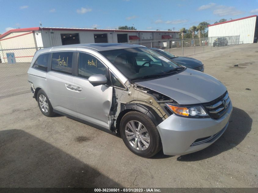 2014 HONDA ODYSSEY EX-L - 5FNRL5H60EB012663