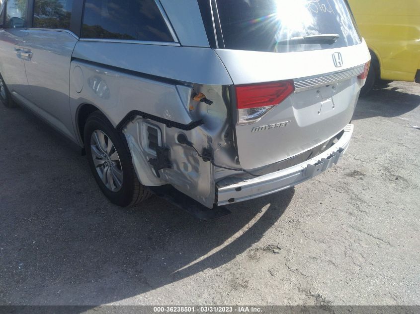 2014 HONDA ODYSSEY EX-L - 5FNRL5H60EB012663