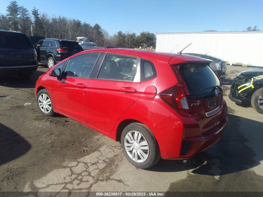 2016 HONDA FIT LX - JHMGK5H53GX025397