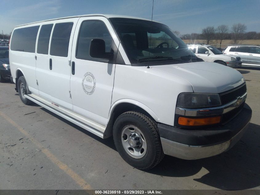 2013 CHEVROLET EXPRESS PASSENGER LT - 1GAZG1FA4D1193948