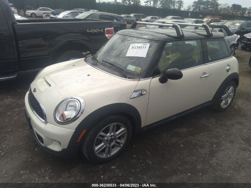 2013 MINI COOPER HARDTOP S - WMWSV3C52DT395707